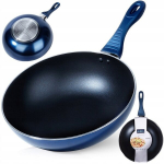 Orion deimantinė keptuvė Wok gili, skirta kepti ir tro&scaron;kinti, 30 cm