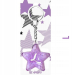 Pakabukas "žvaigždutė" su raide L, violetinis