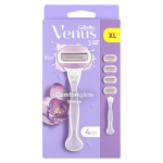 Venus Comfortglide Breeze skustuvas su 4 keičiamomis galvutėmis &ndash; glotnus, komforti&scaron;kas skutimas