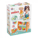 Vaiki&scaron;kas prekystalis su priedais Tecnok Toys Market 0730