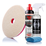 Menzerna Hcc 400 poliravimo pasta + poliravimo padėklas Sk + ipa + mikropluo&scaron;tas