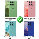 Grūdintas Stiklas Motorola Edge 60/Edge 60s/Edge 60 Pro/Edge 60 Fusion [2 Vnt. Pakuotė] Ekrano Apsaugos Plėvelė Phonillico&reg;