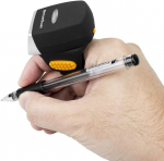 Netumscan Bluetooth žiedinis brūk&scaron;ninių kodų skaitytuvas, ne&scaron;iojamas mini 1d Ccd brūk&scaron;ninių kodų skaitytuvas, skirtas mobiliesiems mokėjimams, kompiuterio ekranui, palaiko Pos/android/ios/mac/windows/linux/ipad sistemas Nsr3