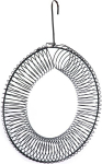 Dobar Didelis lesinimo žiedas laukiniams pauk&scaron;čiams, skirtas, pavyzdžiui, la&scaron;iniams pyragams, žemės rie&scaron;utams, vaisiams, i&scaron; lakuoto metalo, 41 x 30 x 6,5 cm