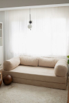 Sofa Asir Nook, smėlio spalvos