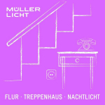M&uuml;ller-licht 57022 naktinė lemputė su judesio davikliu, ovali, Led, gintaro spalvos