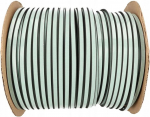 Lipni E profilio sandarinimo juosta durims ir langams, 15x8 mm, 50 m, juoda
