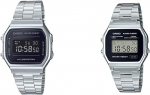 Casio unisex skaitmeninis kvarcinis laikrodis su nerūdijančio plieno apyranke