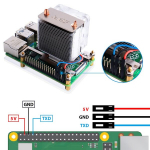 Procesoriaus au&scaron;intuvas Ice Tower Cpu au&scaron;intuvas Raspberry Pi 4b/3b+/3b