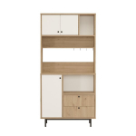 Auk&scaron;ta spinta RE4-SW moderni balta melamino 180x88