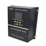 Saulės reguliatorius Mppt 60a 12v/24v/36v/48v + Lcd 2xusb