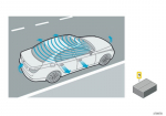 BMW Signalizacijos sistema F20 F21 F30 F31 F32 F36 X1 X3 X4 X5 X6 Originalus 65752460076