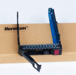 Heretom 2.5 colio Sff kietojo disko dėklas Sas/sata Hdd dėklas Rev 4.010, skirtas Hp Proliant 651687-001 651699-001 G8 Gen8 G9 Gen9, skirtas Dl380p Dl360p Ml310e Ml350p Dl160 Dl3855 Mlp Ml350 (4 vnt., 2.5")