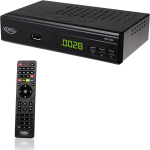 Xoro Hrs 8659 skaitmeninis palydovinis imtuvas su Lan jungtimi (hdtv, Dvb-s2, Hdmi, Scart, Usb 2.0 medijos grotuvas) juodas