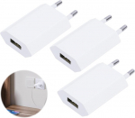 Usb įkroviklis, 2 vnt. ki&scaron;tukinis lizdas 5v/1a, 5w adapteris usb lizdas maitinimo adapteris maitinimo ki&scaron;tukas įkrovimo ki&scaron;tukas suderinamas su phone 12/13/11/x/8/7, samsung galaxy