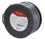 Kramp Titanium Power&reg; žoliapjovės valas &Oslash; 3,5 mm, 95 m, kvadratinis, pilkas