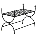 suoliukas，Suolas, juodas, 83x42x55cm, metalas, vintažinio stiliaus CFE5255576