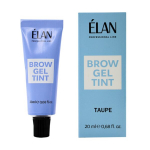 Geliniai dažai antakiams Brow Gel Tint Elan, Taupe, 20ml