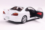 Diecast Modelis Solido S1812201 Nissan Silvia S15 Spec-R Aero Aspen White 1999 1/18