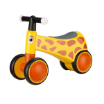 Balansinis dviratukas BabyTrold Grethe Giraffe, geltonas