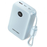 Atsarginis maitinimo &scaron;altinis ("Power Bank") Vention 20000mah Powerbank, 2x Usb-c, 1x Usb-a, 22.5w, Mėlynas