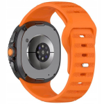 &bdquo;BestAccessories&ldquo; dirželis, skirtas &bdquo;Galaxy Watch 8 40mm/44mm/Classic 46mm&ldquo;, oranžinis