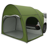 Automobilinė palapinė SUV XL su prieangiu, žalia, 300&times;150&times;210 cm