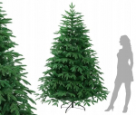 Dirbtinė PE Kaukazo Kalėdų eglė, 220 cm