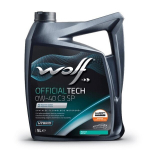 Variklio alyva WOLF OFFICIALTECH 0W-40 C3 SP 5L