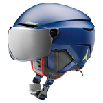 Vaiki&scaron;ka slidinėjimo apsauginė &scaron;almą ATOMIC SAVOR VISOR JR Blue, mėlynas, 48-52 cm