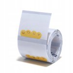NIIMBOT B21 B3S B1 Etiketės 41x31 mm Permatomos Apvalios 220 vnt.