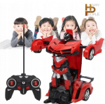 Pulteliu valdomas automobilis transformeris Happy People andy raudonas 35 cm