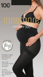 Pėdkelnės nė&scaron;čiosioms INNAMORE MAMMY juodos 100 den, 2-S
