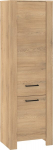 Pastatoma spintelė Meblocross Slide Sli-01 2D, ruda