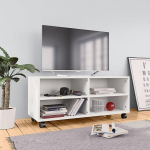 Televizoriaus spintelė su ratukais, 90x35x35cm, MDP,