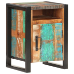 Naktinė spintelė 40x35x55 cm ruda - žalia