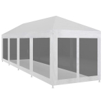 Proginė palapinė su 10 tinklinių &scaron;oninių sienelių, 12x3 m