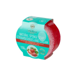 Glicerino muilas su kempine "Strawberries with cream" Saules Fabrika,150 g