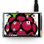 Waveshare varžinis lietimui jautrus ekranas Raspberry Pi mikrokompiuteriui - LCD TFT 3.5", 320x480px GPIO