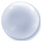 Skaidrus lateksinis balionas Deco Bubble Ballon, 51 cm