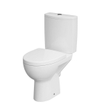 Pastatomas WC Cersanit Parva 306 011 horizontalus 3/6l, sėdynė duroplast SC EO