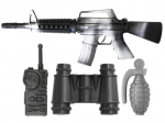 Mažo kareivio rinkinys M16, 4vnt.