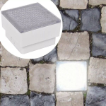 Grindinio LED &scaron;viestuvai 100x100x68 mm, 12 vnt.