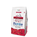 Monge Dry Dog Mini Adult 3 kg sausas pa&scaron;aras mažų veislių suaugusiems &scaron;unims su vi&scaron;tiena