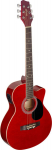 Elektro-akustinė gitara Stagg SA20ACE RED