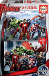 Dėlionės Avengers, 2 vnt. x 100 detalių