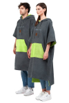 Pončas Coverhood Wakeboard Poncho, pilkas