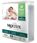 Sauskelnės-kelnaitės Moltex Pure & Nature 4 Maxi (7-12 kg), 22 vnt