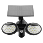 Lauko &scaron;viestuvas LED Entac Solar 10W SMD PIR