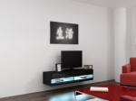 TV spintelė Cama Meble Vigo New 140N, juoda